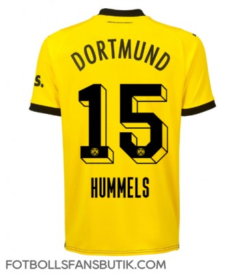 Borussia Dortmund Mats Hummels #15 Replika Hemmatröja 2023-24 Kortärmad